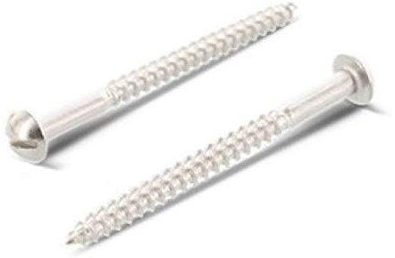 Halbrund-Holzschrauben DIN 96 A4 4,0X16 (VPE 200 Stk)