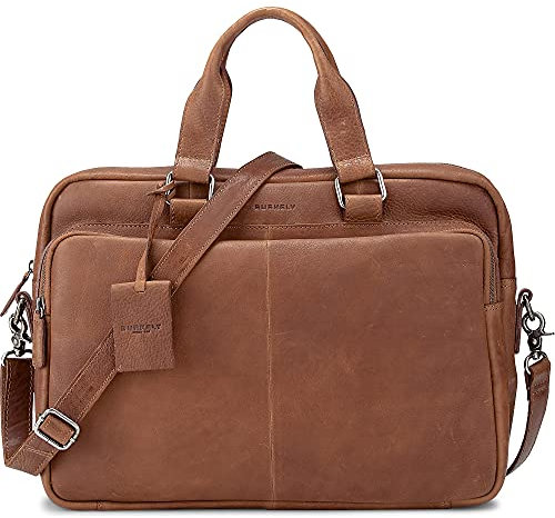 Burkely Antique Avery Workbag - Aktentasche 15.6'' 40 cm cognac