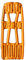Klymit Intertia X Lite Isomatte, Unisex, Orange, Einheitsgröße