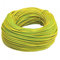 Ali's DIY Gaine électrique en PVC Jaune/vert – 6 mm – 1 mètre de longueur de coupe personnalisée