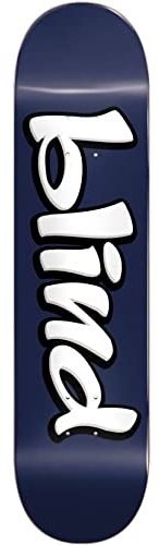 Skateboard Vintage Blind Logo, 8.0 x 31.56, Dunkelblau