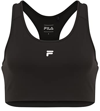 FILA Damen Radford Sport-BH, Black, L