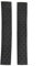 2Pcs Sac pour Baguettes de Tambour, Anti Slip Étuis pour Baguettes Drumstick Wrap Batterie de Tambour pour Drumming Baguettes pour Fitness, Cours D'aérobic, Exercices (Noir)