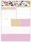 Grafik-Werkstatt Tages-To-Do-Block mit Goldveredelung | 50 Blatt | Blumen