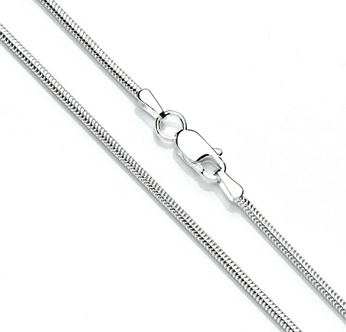 Old English Jewellers Sterling Silver Snake Chain/Necklace - 16 18 20 22 24 inch