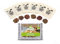 FLORTUS BIO Keimsprossen Anzuchtset mit 6 Sprossenmischungen | Samen Set für Microgreens | Sprossen Mix Bio | Sprossen & Microgreens Starter Set | Sprossen Samen zur Anzucht im Sprossenglas
