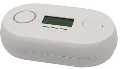 Daewoo Interconnected Carbon Monoxide Detector, Compact, 86db With Led Light, Battery Included, Low Battery Warning, Test/Hush Mode, Mounting Plate With Screws Included, Connect To Compatible Alarms