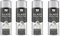 PNJB Window Glass Frosting Spray Paint Privacy Decorative Bath Window, Glass Frosted Spray, Window Door Security, (400ml), (4 Pcs)