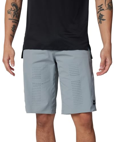 Fox Racing Men's Flexair Short, Cloud Grey, 38