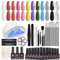 Shellac Set Starterset mit Lampe 48W, TopDirect 12 Farben Gel Nagellack mit Base Top Coat 5 In 1 Klebegel Maniküre Set Gel Nail Polish Kit Gelnägel Starterset Nägel Selber Machen Geschenk für Frauen