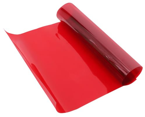 WOFASHPURET Film Laser Ambiance Sunset Film Transparent Couleur Correction Lumière Portable Léger Découpable pour Éclairage Photographique