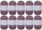 Utopia Crafts JOY Uni Strick- und Häkelgarn, Weich, Pflegeleicht, 100% Polyacryl, 10x 50 g Knäuel, 150m (Mittlerer Lavendel)