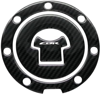 DSMBKS - Adesivo 3D per serbatoio carburante H-onda CBR 250R, 600RR, 600F, 929, 954, 1000RR, in fibra di carbonio, adesivo decorativo per moto, A