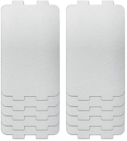 TORR 10 Piezas de LáMina de Mica Universal para Horno Microondas, Hojas de Repuesto de Cubierta de GuíA de de Mica para Horno