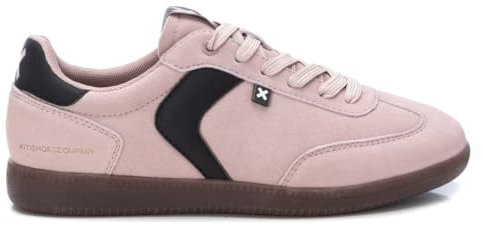 XTI - Zapatilla Mujer Nude - Calzado Cómodo y Versátil - Moda Casual - Modelo 14339703 (Talla 38)