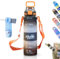KunpengZen Trinkflasche 1l, Motivierende Zeitmarkierung Wasserflasche 1l KohlensäUre Geeignet, Trinkflasche Sport für Kinderschule/Erwachsene, Fitnessstudio, Radfahren, Yoga, Laufen, Camping-Schwarz