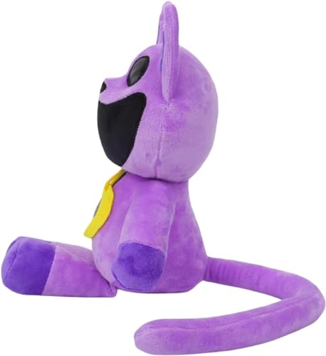 Emafymb Smiling Critters Plush, Smiling Critters CatNap Plüshies, Catnap Monster Plüschtier, Critters Kuscheltier für Kinder, Cartoon Anime Stofftier, Fans Geschenk für Mädchen Jungen (A)