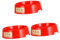 JECOMPRIS 3 Pezzi Base Per Estintore Estintori Staffa Di Montaggio Base Di Supporto Per Estintore Estintori Portatili Stand Organizer Supporti Per Estintori In Plastica Rossa