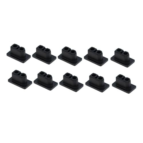 JKGVNCT 10 STÜCKE XT60 XT90 Männlich Weiblich Stecker Schutz Fall PVC 90 Grad Weich Hart Staubdicht Kappe Stecker Schutzhülle Kompatibel Mit RC Dron(XT60 Male Black Cap)