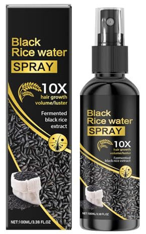 Haarspray, Reiswasser für Haarwachstumsspray | Spray ohne Ausspülen mit Reiswasser | Fermentiertes Reiswasser Spray | Fermentiertes Reiswasser Spray 100 ml Wasser
