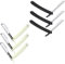 SAFIGLE 6 Stück Bart Rasiermesser Friseur Rasiermesser Handbuch pro shaver rasierer eyebrow shaver haarscherer beard care set beard razor alter Rasierer manueller Rasierer männer rasierer