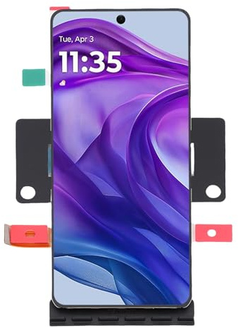 Jectse Reemplazo de la Pantalla del Teléfono para RAZR 2024 50 50 Ultra, 6.9 Pulgadas LCD Display Touch Digitizer Conjunto con Herramientas de Reparación y Huella Digital, Conjunto de