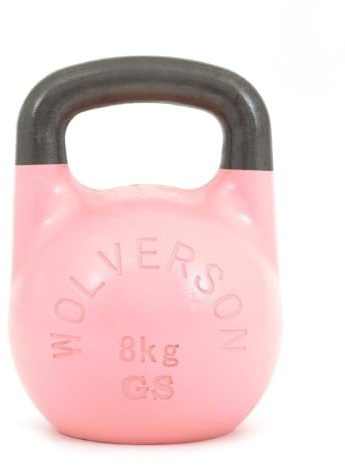 Wolverson GSU Competition Stahl Kettlebell Funktionstraining | Aus robustem Stahl für Kettlebell-Sport, Krafttraining, Functional Training, Cross-Training und Home-Gym geeignet.