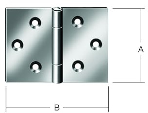 Hinges Thread Height 30 mm Weite When Open 45 mm Set Of 50 100 x 50 x 50 cm