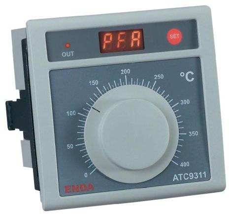Enda ATC9311-FE-400-230 Temperaturregler J 0 bis +400°C Relais 2A (L x B x H) 50x96x96mm, blau