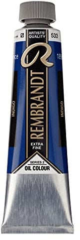 Rembrandt Talens Oil Paint : 40 ml Tube : Indigo