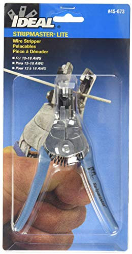Ideal Industries 45-673 Stripmaster Lite Wire Stripper #12 to #18 AWG, Stranded