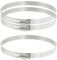 sourcingmap 3pcs Collier de Serrage Tuyau Pince Clip Serre Joint en acier inoxydable Tuyau d'arrosage 118 mm à 140 mm