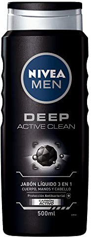 Nivea Men Nivea For Men Active Clean Body Wash - 16,9 Unzen