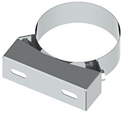 Wand- und Deckenabstandshalter starr 50mm für doppelwandige Schornsteine DW mit 200mm Außendurchmesser, Edelstahl