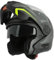Astone Helmets - RT800 Graphic Exclusive ENERGY - Modularer Motorradhelm - 2-in-1 - vielseitiger Helm für Straße und Stadt - Polycarbonat-Helm - matt schwarz/gelb