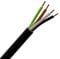 2/3/4 CORE ELECTRICAL FLEX CABLE TWIN TRIPLE WIRE CUT LENGTH 0.75/1/1.5/2.5mm2 (4 Core 1.5mm x 50m)