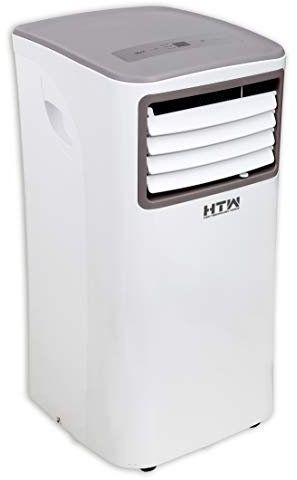 HTW PC-026P26 Aire acondicionado portátil (solo frío), para estancias de hasta 20 m2, 2.200 frig/h, 52.4 Decibelios, 3 Velocidades, 25 kg