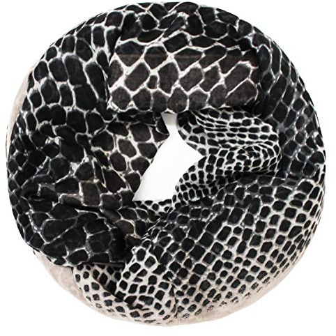 Glamexx24 Leo muster XXL Schlauchschal Rund Loopschal Damen Leoparden schal Mädchen Animal Print Tuch