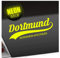 Kiwistar - Autoaufkleber - Dortmund Nordrhein-Westfalen - Neongelb - 20x7cm - Heckscheibe Auto Aufkleber wetterfest für Kfz LKW Mofa Truck - Sticker außen selbstklebend Tuning Zubehör für Fenster
