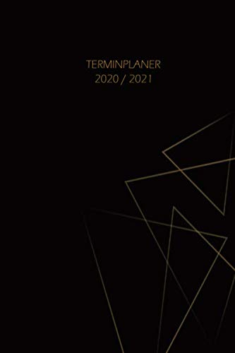 Terminplaner 2020 2021: Terminplaner 2020 - 2021: A5 Kalender - 2 Jahresplaner Organizer Buchkalender Wochenplaner für 24 Monate, 2020 - 2021 I ... Geometrisch Abstrakz Nobel, Klassisch, Edel