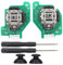 Bascules et boutons de remplacement pour WII U, module de capteur de joystick analogique 3D potentiomètre ensemble de baguettes de pouce avec outil de réparation pour WII U