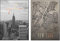 Homelov Premium Poster Set | 2 x DIN A3-30x40 cm | 100% Holzfreies Papier & Hochwertiger Kunstdruck | Kostenlose Wallpaper & Aufkleber | » NY «