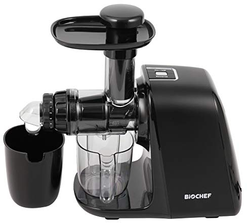 BioChef Axis Compact Juicer: Estrattore per Vegetali a foglia verde & Erba di grano 3 anni di garanzia… (Nero)