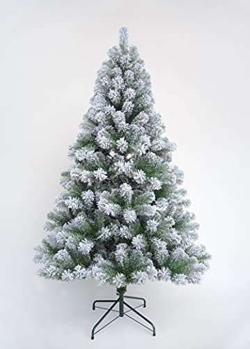 Garden Store Direct Colorado Chrtistmas Tree - Green, Grey, Black, White, Frosted or Flocked (180cm (6ft), Flocked Snow Covered)