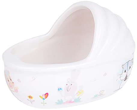 POPETPOP Bassin De Bain pour Hamsters Tub Adorable Et Créatif pour Bain des Petits Animaux Outil De Nettoyage Amusant Et Pratique