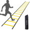 DUTTY Agility-Leiter, Speed-Training, 8 Meter, 16 horizontale Teile und 1 Aufbewahrungstasche