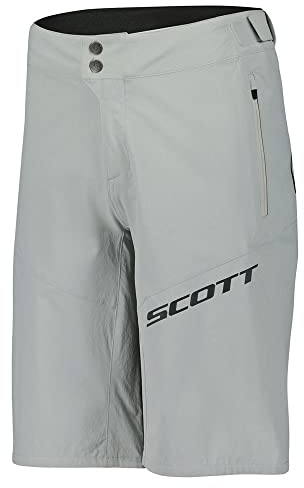 Scott Endurance Fahrrad Short Hose kurz (Inkl. Innenhose) Light grau 2024: Größe: L (50/52)