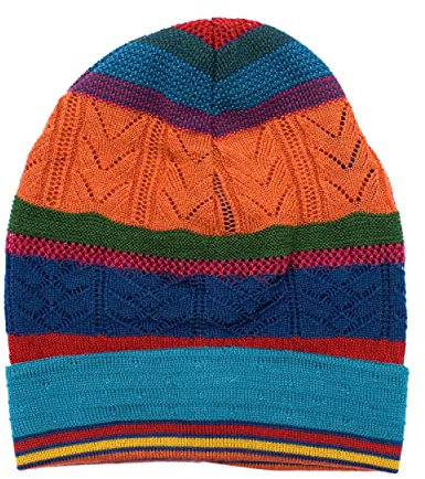 Invero, Merino Mütze Mucke, 100% Wolle (Konfetti)