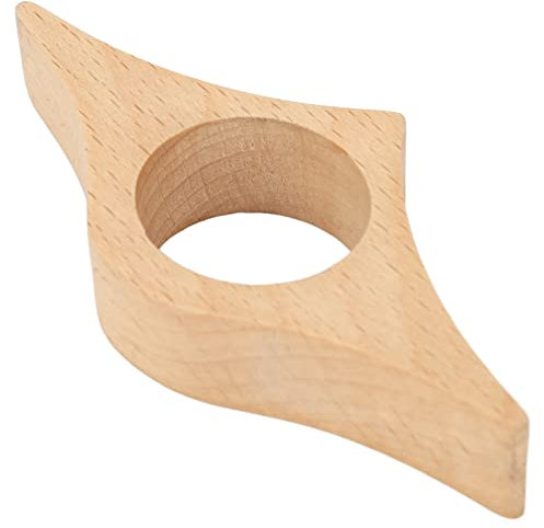 Bague De Lecture, Marque Page Livre, Porte-page de Livre Bords Arrondis Ergonomiques en Bois Marque-page de Pouce pour Enseignants, Les Bibliothécaires