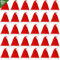 MULEVIP Weihnachtsmütze 30 Stück Weihnachtsmützen Nikolausmütze Weihnachtsmütze Set,Weihnachts Mütze,Weich und Bequem,Weihnachtsmützen Erwachsene Weihnachtsfeier,Weihnachtsmann Mütze(30 x 40cm)